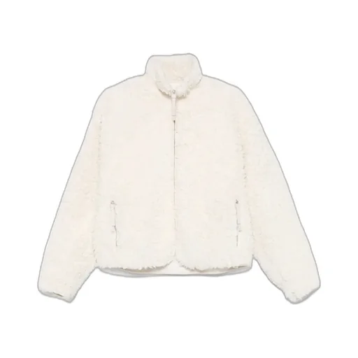 Stand-Up Collar Fleece Jacket