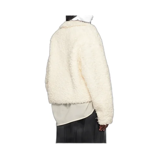 Stand-Up Collar Fleece Jacket