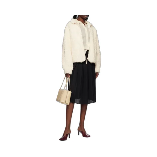 Stand-Up Collar Fleece Jacket