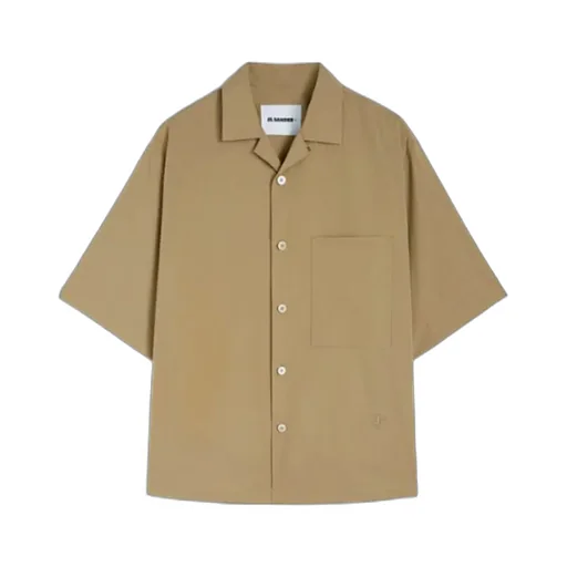 Short-Sleeve Cotton Shirt