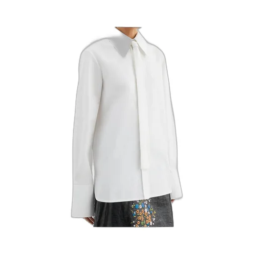 Tie Poplin Shirt