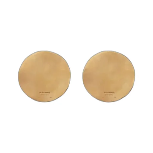 Engraved-Logo Earrings