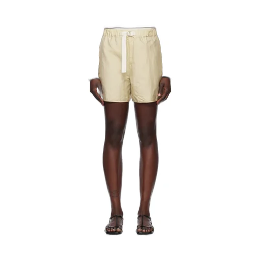 Jil Sander Belted Straight-Leg Shorts