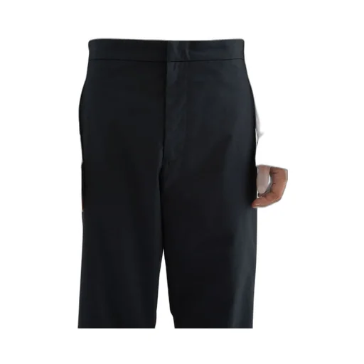 Mid-Rise Tapered-Leg Trousers