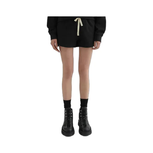 Logo Embroidered Drawstring Shorts