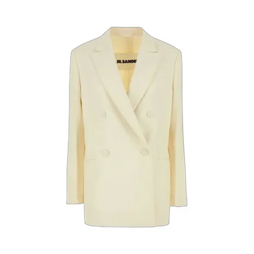 Double-Breasted Long-Sleeved Jacket