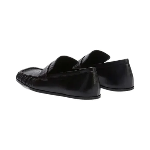 Hand-Stitched Wrinkled Loafers
