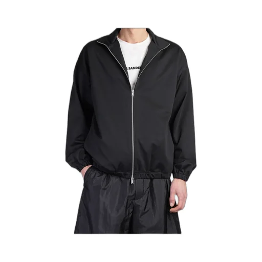 Zip-Up Long Sleeved Sweatshirt