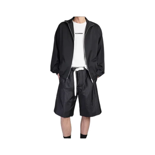 Zip-Up Long Sleeved Sweatshirt