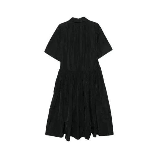 Short-Sleeved Midi Dress