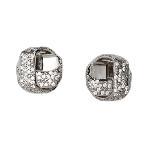 Crystal-Embellished Earrings