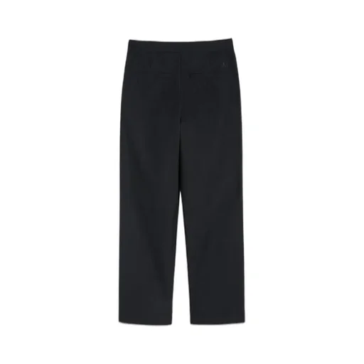 Mid-Rise Tapered-Leg Trousers