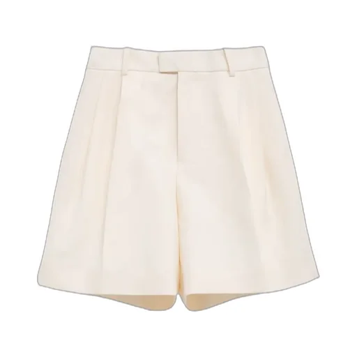 Wide Leg Tailored Shorts