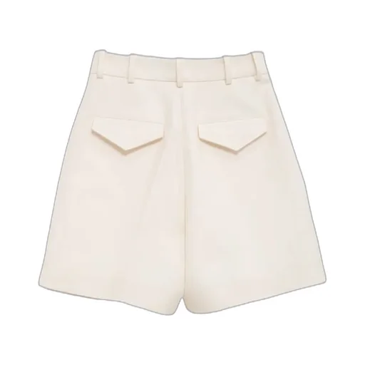 Wide Leg Tailored Shorts
