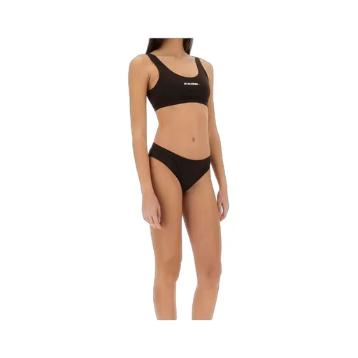 Logo-Printed Sports Bra