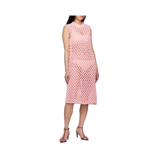 Crochet Crewneck Dress