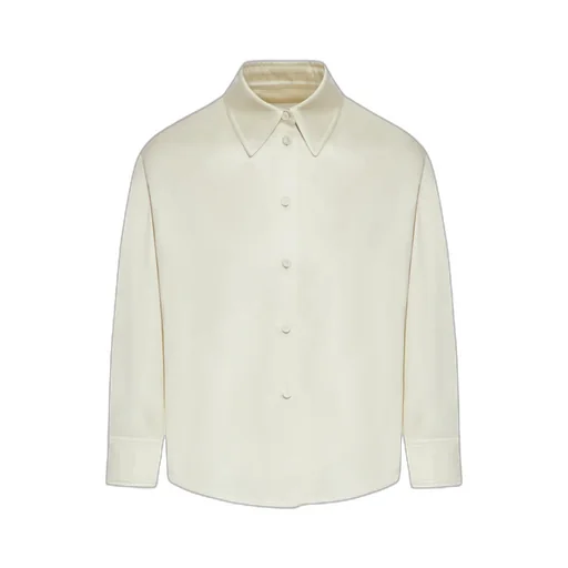 Buttoned Twill Shirt