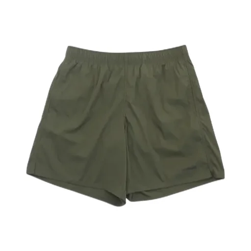 Logo-Print Elasticated Waistband Swim Shorts