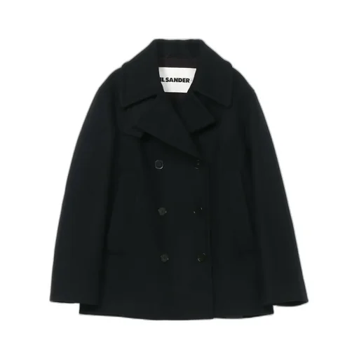 Double-Breasted Relaxed Fit Coat