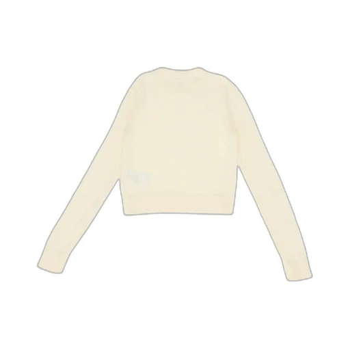 Logo Embroidered Cropped Jumper