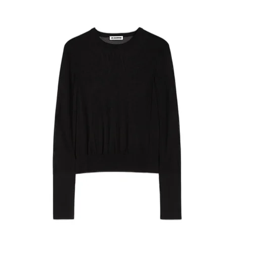 Crew-Neck Knitted Jumper