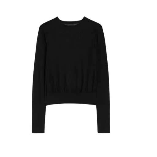 Crew-Neck Knitted Jumper