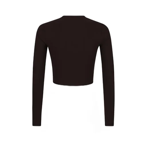 Crewneck Long-Sleeved Top