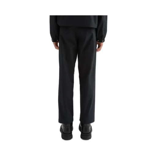 Mid-Rise Tapered-Leg Trousers