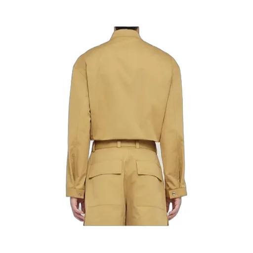 Button-Down Collar Jacket