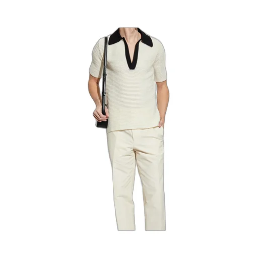 Knitted Polo Shirt