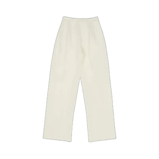 High-Waist Pleated Trousers