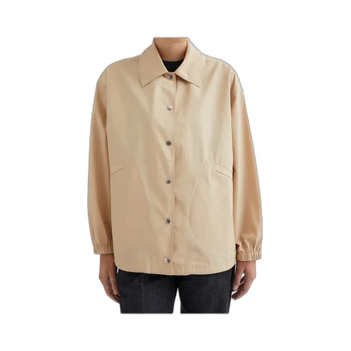 Logo-Printed Textured Jacket