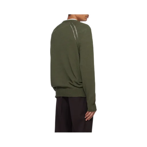 Crewneck Ribbed-Knit Jumper