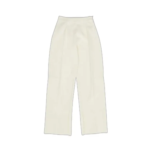 High-Waist Pleated Trousers