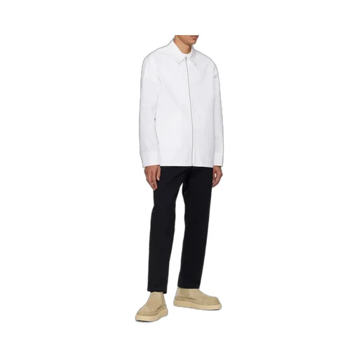 Long Sleeved Zip-Up Shirt