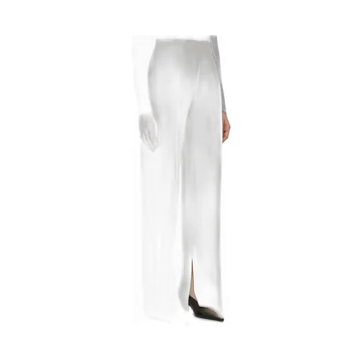 High-Waist Pleated Trousers