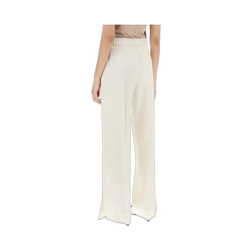 Wide-Leg Pocketed Trousers