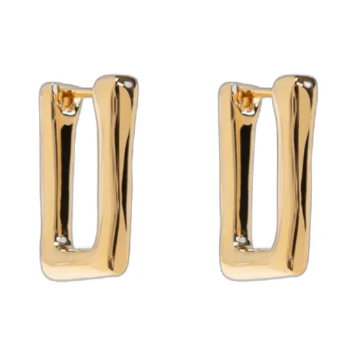 Rectangular Hoop Earrings