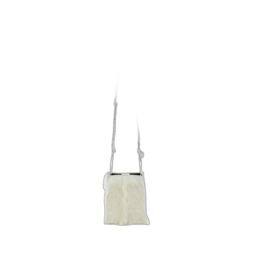 Tangle Shearling Small Crossbody Bag