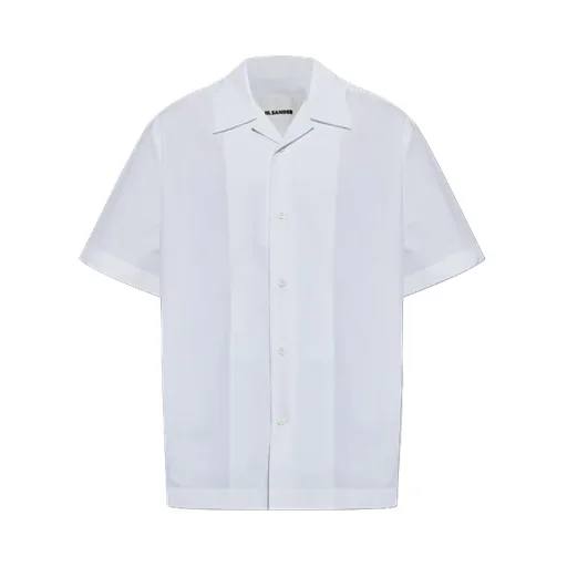 Buttoned Short-Sleeved Shirt
