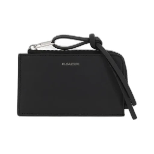 Logo Printed Zipped Wallet