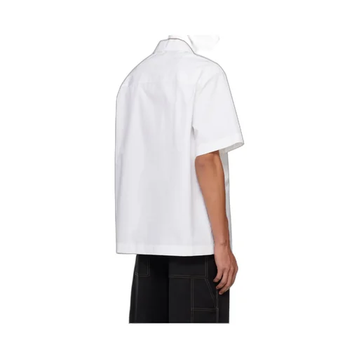 Buttoned Short-Sleeved Shirt