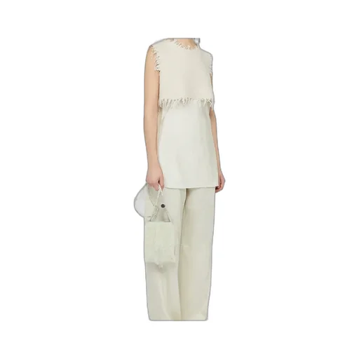 Tangle Shearling Small Crossbody Bag