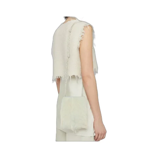 Tangle Shearling Small Crossbody Bag