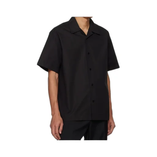 Buttoned Short-Sleeved Shirt