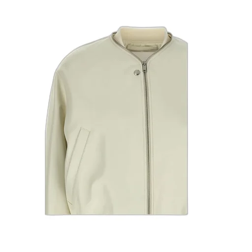 Leather Bomber Jacket
