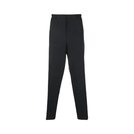 Elasticated-Waistband Cropped Trousers