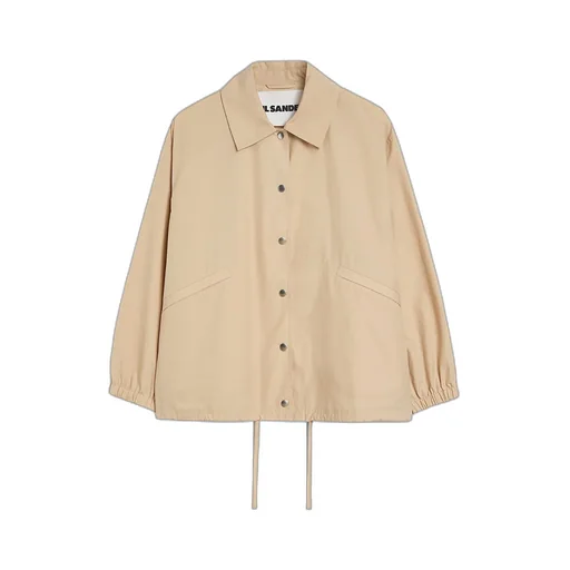 Logo-Printed Textured Jacket