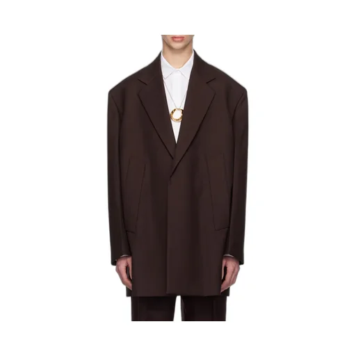 Long-Sleeved Suit Coat