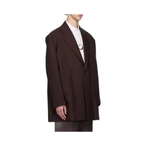 Long-Sleeved Suit Coat